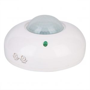 HJLIAN Capteur de mouvement infrarouge intelligent a 360 degres, interrupteur AC220-240 V - Neuf