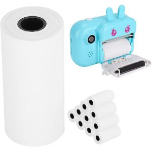 Papier Pour Imprimante Pour Appareil Photo Instantané Pour Enfants,10 Rouleaux De Papier De Recharge Pour Appareil Photo À Impression Instantanée Pour Enfants, Fournitures Scolaires, Outil Pour Étudi - Neuf