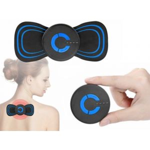 Masseur Électrique Portable Pour Le Cou Et Le Dos Avec Ems Et Patchs De Massage Pour Soulager La Douleur - Neuf