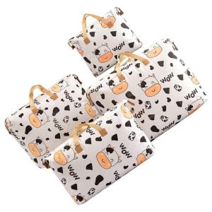 Lot de 4 sacs de rangement de grande capacit avec poigne pour vtements - Neuf