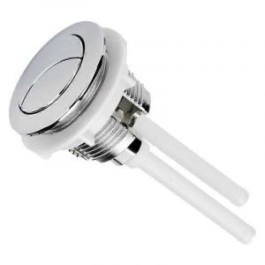 38 mm Double bouton-poussoir pour chasse d'eau Chrome Pompage haute pression Accessoires pour toilettes Ferme l'outil Pa - Neuf