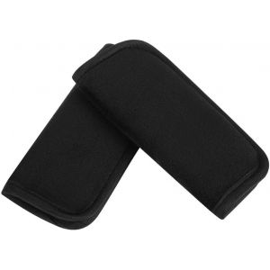 Subzonal-Housse Siege Auto Bebe, Prot&egrave;ge Ceinture Enfant, Poussette Pour B&eacute;b&eacute; Prot&egrave;ge Ceintures Noir, Universel Doux Coussin De Ceinture De S&eacute;curit&eacute; Pour Nouveau-N&eacute; Enfants, 2 Pi&egrave;ce - Neuf