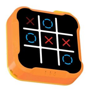 Jeu De Morpion, Jeu De Mémoire Et De Casse-Tête, Console De Puzzle Portable Rechargeable, Voyage Portable-B - Neuf