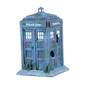 Statue Décorative Pour Aquarium 10,5 X 10 X 17 Cm, Accessoire Moderne Pour Bac À Poissons Ou Décoration D'intérieur, Avec Passages Pour Les Petits Poissons - Neuf
