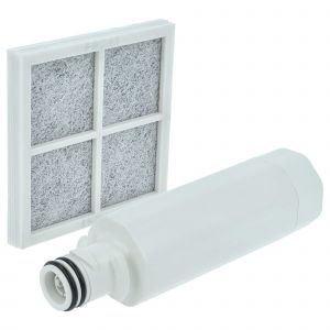 vhbw 1x filtre &agrave; air, 1x filtre &agrave; eau compatible avec LG GC-L22FFQXJ.AEPRGAP, GC-L22FTLEL.APZRGAP, GC-L22FFQXJ.AEHRGAP r&eacute;frig&eacute;rateur - Neuf