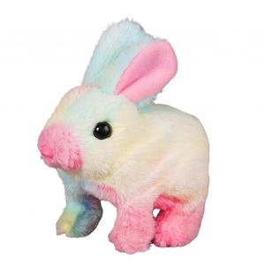 Bunby, Bunby - Mon lapin en peluche r&eacute;aliste, un lapin r&eacute;aliste qui peut marcher et parlerbunby Mon lapin en peluche r&eacute;aliste, un robot lapin interactif et r&eacute;aliste en peluche de P&acirc;ques - Neuf