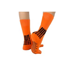 Chaussettes De Yoga Antid&eacute;rapantes Pour Hommes - Orange, Chaussettes De Sport Antid&eacute;rapantes Pour Diverses Activit&eacute;s - Neuf