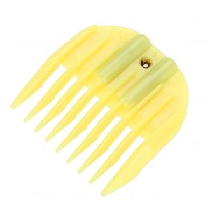 Ensemble De 4 Peignes De Limite Pour Tondeuse A Cheveux, Guide D'accessoires Pour Tondeuse, Outils De Coiffure, Jaune - Neuf
