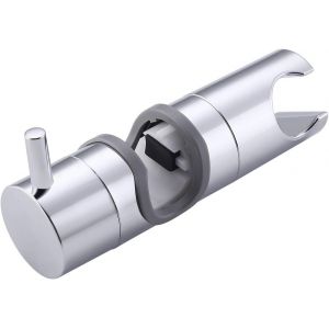 CHECARZHN--NO1-Support Pommeau Douche Réglable Universel Support Douchette Salle De Bain Porte Douchette 20-22Mm Diamètre Pour Douche Ferroviaire Chromée, Pb10S22-Ch - Neuf