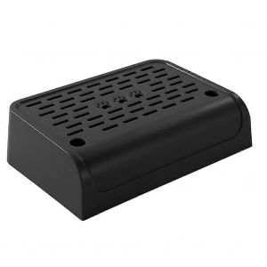 Rampe De Bac À Litière Pour Chat Avec Fonction De Filtrage,Avec Rangement Noir - Neuf