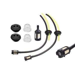 Kit de remplacement de conduite de carburant pour coupe-bordures et d&eacute;broussailleuse, avec filtre et ampoules - Neuf
