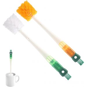 ChenQuanSarl-Ensemble De s De Nettoyage Multifonction 5 En 1 Pour Bouteilles D'Eau, Bouilloires, Tasses, Pailles Et Petits Espaces - Neuf