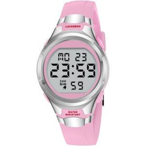Nbgcm-Montre Digitale Sport Femme Avec Bracelet En Silicone,Alarme, Chronomètre,Date,Eclairage,Étanche 3 Atm - Neuf