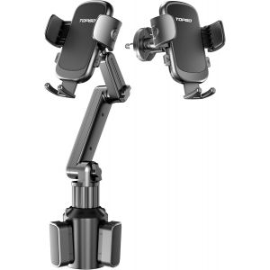 Support De T&eacute;l&eacute;phone De Voiture Pro Ver [Hauteur R&eacute;glable Et Sans Secousse] Support De T&eacute;l&eacute;phone Pour Voiture Compatible Avec Iphone 16 Pro Max Et Autres Smartphones &iquest; Noir - Neuf