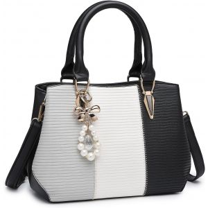 SJZG-Sac &Agrave; Main Femme Multicolore 3 Couleurs - Sac Fourre-Tout &Eacute;l&eacute;gant Pour Travail, Shopping Et Voyage - Neuf