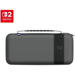 Turtle Beach PlayTrek &Eacute;tui de voyage Charcoal Black sous licence officielle de Nintendo pour prot&eacute;ger votre Nintendo Switch 2 - Neuf