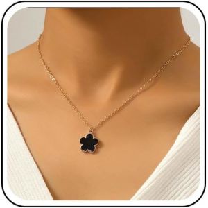 Kal-Collier Fleur Boho Collier Tour De Cou Fleur &Eacute;maill&eacute;e Collier Tour De Cou Fleur Vintage Collier Pendentif Fleur Mignon Collier Fleur Chainette Pour Femme&iquest;Black&iquest;");}); <Script>"}}} &&& { "Asin - Neuf