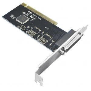 Carte d'extension de port parall&egrave;le PCI vers DB25 Convertisseur de port parall&egrave;le PCI Contr&ocirc;leur adaptateur pour ordinateur de bureau - Neuf