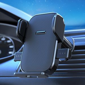 Letnerny-Support T&eacute;l&eacute;phone Voiture, Porte Telephone Voiture Grille A&eacute;ration, 360&deg; Rotation, Mains Libres &Agrave; Une Main Pour Tous Les Smartphones 4.0''-7.0 - Neuf