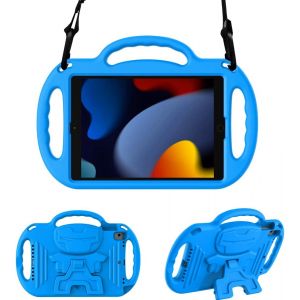 LORANKA-&Eacute;tui pour iPad 10,2 pouces 2021/2020/2019 (9e/8e/7e g&eacute;n&eacute;ration), &Eacute;tui l&eacute;ger pour enfant avec protection contre les chocs, poign&eacute;e et bandouli&egrave;re pour iPad 10,2 2021/2020/2019, iPad Air 3 10,5 - Neuf