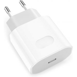 Chargeur Usb C, 25W Prise Usb C Chargeur Rapide Pour Iphone 16/16 Pro/16 Pro Max/16 Plus/15/14/13/12/11/Se/Xs/Xr/X, Adaptateur Embout Type C Secteur Bloc[Z2088] - Neuf