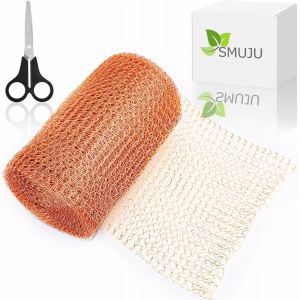 Filet Anti Limaces Et Escargots, 12.7cm X 6m Ruban Cuivre Anti Limace, 100% Fil De Cuivre, Pour Protection Du Jardin, Emp&iquest;&ordm;chant Les Rats, Les Escargots Et Autres Parasites (6 M&iquest;&iquest;Tres, Avec Ciseaux) - Neuf