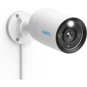 4K+ Ultra Hd 12Mp Outdoor Poe Surveillance Camera With Projector, Colour Night Vision, Person/Vehicle Detection, Motion Alerts, Microsd Card Slot, Rlc-1212A - Neuf