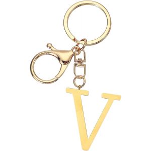 KAL-Porte-Clés Avec Lettre Initiale, Lettre De A À Z, Porte-Clés Mignon En Métal Pour Sacs À Main - Neuf