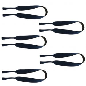 Sangle De Lunettes En N&eacute;opr&egrave;ne, 5 Pi&egrave;ces, Cha&icirc;ne De Cordon, Antid&eacute;rapante, Anti-Perte, Support De Retenue Pour Lunettes De Lecture, Lunettes De S&eacute;curit&eacute; Pour Le Sport--Navy - Neuf