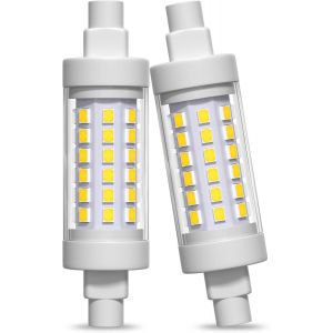 Kalanka-Ampoule R7s Led 78mm Dimmable 10w, Blanc Froid 6000k Led Crayon R7s J78 &iquest;&iquest;Quivalent &iquest;&iquest; Une Ampoule Halog&iquest;&iquest;Ne, Lin&iquest;&iquest;Aire Projecteur Pour Lampadaire, L&iexcl;&macr;&iquest;&iquest;Clairage De Paysage, S&iquest;&iquest;Curit (Lot De 2) - Neuf