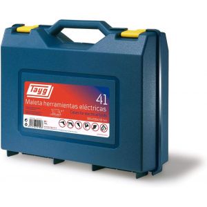Coffret à Outils électriques avec casier nº41,Bleu,38.5x33x13 cm - Neuf