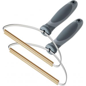 2 Pièces De Chien Poils De Chat, Du Dissolvant, Des Peluches Cleaner Pro, De La Fourrure De L'outil De Suppression, Portable Tapis Grattoir, Des Vêtements, Des Boules De Rasoir Brosse Pour - Neuf