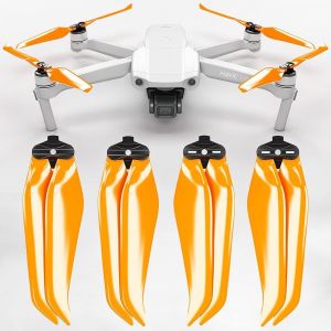 H&eacute;lices Stealth Pour Dji Mavic Air 2 - Orange, 4 Pi&egrave;ces-Master Airscrew - Neuf