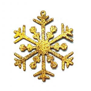 En Fer forg&eacute; de No&euml;l Flocon de neige, Ornement Pendentif Accroch&eacute; &agrave; l'Artisanat de D&eacute;coration pour Arbre de No&euml;l Festival de la Partie D&eacute;coration Murale Cadeau Jaune - Neuf