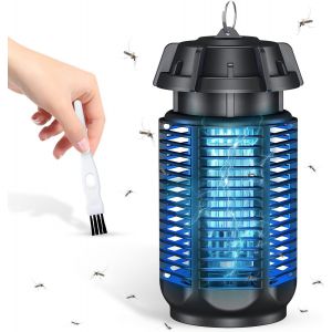 CHECARZHN--NO1-Lampe Anti Moustiques Électrique 4000V 20W Avec Lumière Uv Pas De Produits Chimiques Toxiques - Piège À Moustiques Avec Crochet De Suspension Pour L'Intérieur Et L'Extérieur - Neuf