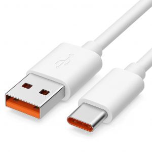 C&acirc;ble De Charge Pour Xiaomi 45010000154S Pour Xiaomi Poco F4 Gt, Redmi 10C, Redmi Note 10 2022, Redmi Note 11, 11E (5G/Pro/Pro Plus 5G) 1,0M 65W Blanc Type-C Avec Chiffon De Nettoy[CHA8223238] - Neuf