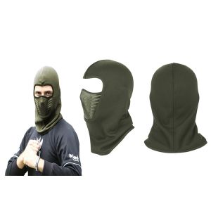 Lot De 2 Cagoules Thermiques Pour Le Ski, Id&eacute;ales Par Temps Froid, Pour La Moto Et Les Activit&eacute;s Sportives - Vert Arm&eacute;e - Neuf