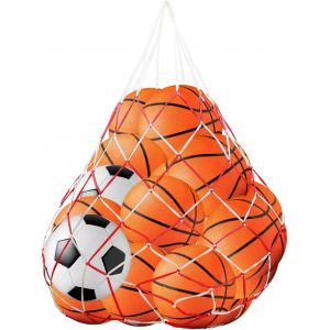 Acdsgd-Filet De Ballon Portable Pour Ballons De Football, Basket-Ball, Dribble Net - Multifonction - Pour 10 &Agrave; 15 Balles, Filet De Ballon Pour Suspendre Un Sac De Ballons, Filet De Football Durable - Neuf