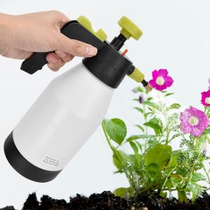 HJLIAN Pulverisateur de jardin manuel a pression de 1,5 L pour voiture, bouteille d'eau, herbicide, pour la lutte antiparasitaire - Neuf