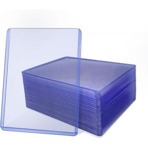 Mdy-3"" X 4"" Toploader, 24 Cartes Protection Carte Pokemon, Etui De Protection Premium Pour Tous Les Tcg Et Cartes À Collectionner (Bleue) - Neuf