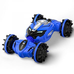 Voiture Télécommandée Tout-Terrain Amphibie Vert Haute Performance 4WD Bleu YONIS - Neuf