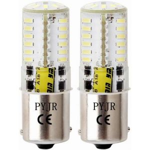 Fchhk-Ba15s 1156 Led Ampoule P21w 12v, 5w Blanc Froid 6000k 500lm, Feu Recul, Feux Arrière, Frein Lampe Rv, Bateau, Etc. (Lot De 2) - Neuf