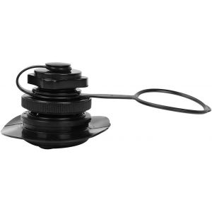 Letnerny-Valve D'air De Kayak De Radeau De Canot En Caoutchouc 3 En 1 Bouchons D'air En Spirale De Bateau De Valve D'air Pour Le Bateau Gonflable Pour Le Bateau De Piscine(Black) - Neuf