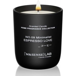 Natural Soy Wax Candle|Espresso Love|150g|Minimalist Scented Candle For Relaxation,Gifts,Home Decor|Bedroom,Office,Small Holidays - Neuf