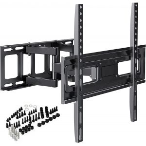 Support Mural Tv, Inclinable Et Orientable Support Tv Pour &Eacute;crans 32-65 Pouces Jusqu'&Agrave; 40Kg -Vesa 400 X 400 Mm - Neuf
