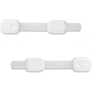 Pcs Serrure De S&eacute;curit&eacute; Pour B&eacute;b&eacute;,Serrure De Tiroir De S&eacute;curit&eacute; Pour B&eacute;b&eacute;,Serrure De Porte Pour B&eacute;b&eacute; Bande Souple R&eacute;glable,Portes De Placard De S&eacute;curit&eacute; Pour Enfants,Pour Tiroirs,Fours,Porte,Placard - Neuf