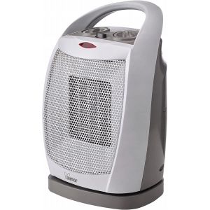 Chauffage soufflant 1800W, portable, thermostat r&eacute;glable, s&eacute;curit&eacute; anti-basculement. - Neuf