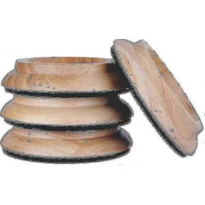 4pcs Tasses De Roulettes De Piano Vertical,Coussinets De Roulettes De Piano En Bois Dur De Qualité Supérieure Jambe De Meublescouleurs Primaires - Neuf