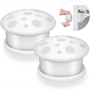 Shiliu-Clés Magnétiques De Rechange, 2 Pièces Clé De Sécurité Enfant Pour Serrures De Placard, Sécurité Enfants Et Protege Porte, P[ - Neuf
