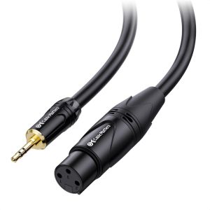 lbgwp60-Asymétrique Câble 3,5 Mm Vers Xlr De 1,8 Mètres, Mâle Vers Femelle (Câble Xlr Vers 3,5 Mm, Câble Xlr Vers Mini Jack, Câble Mini Jack Vers Xlr) - Neuf